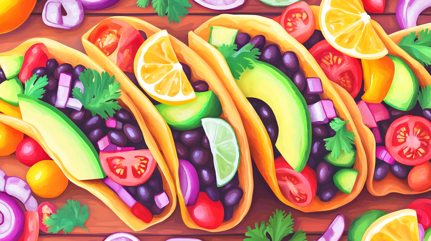 Tacos Végétaliens au Jackfruit